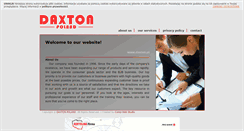 Desktop Screenshot of daxton.pl